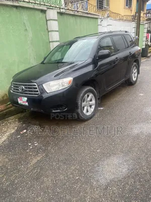 Toyota Highlander V6 2009 Black
