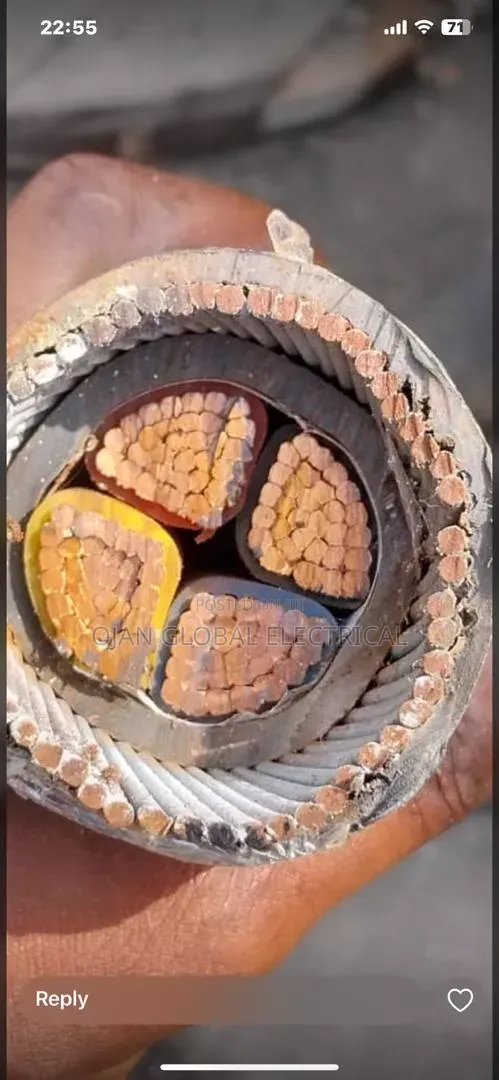 95mmx4core Armoured Cable Turkey
