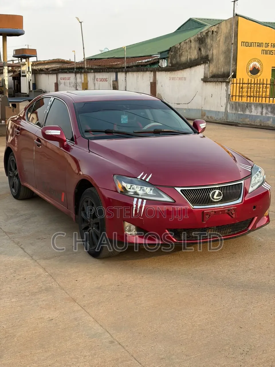 Lexus IS 2008 Red