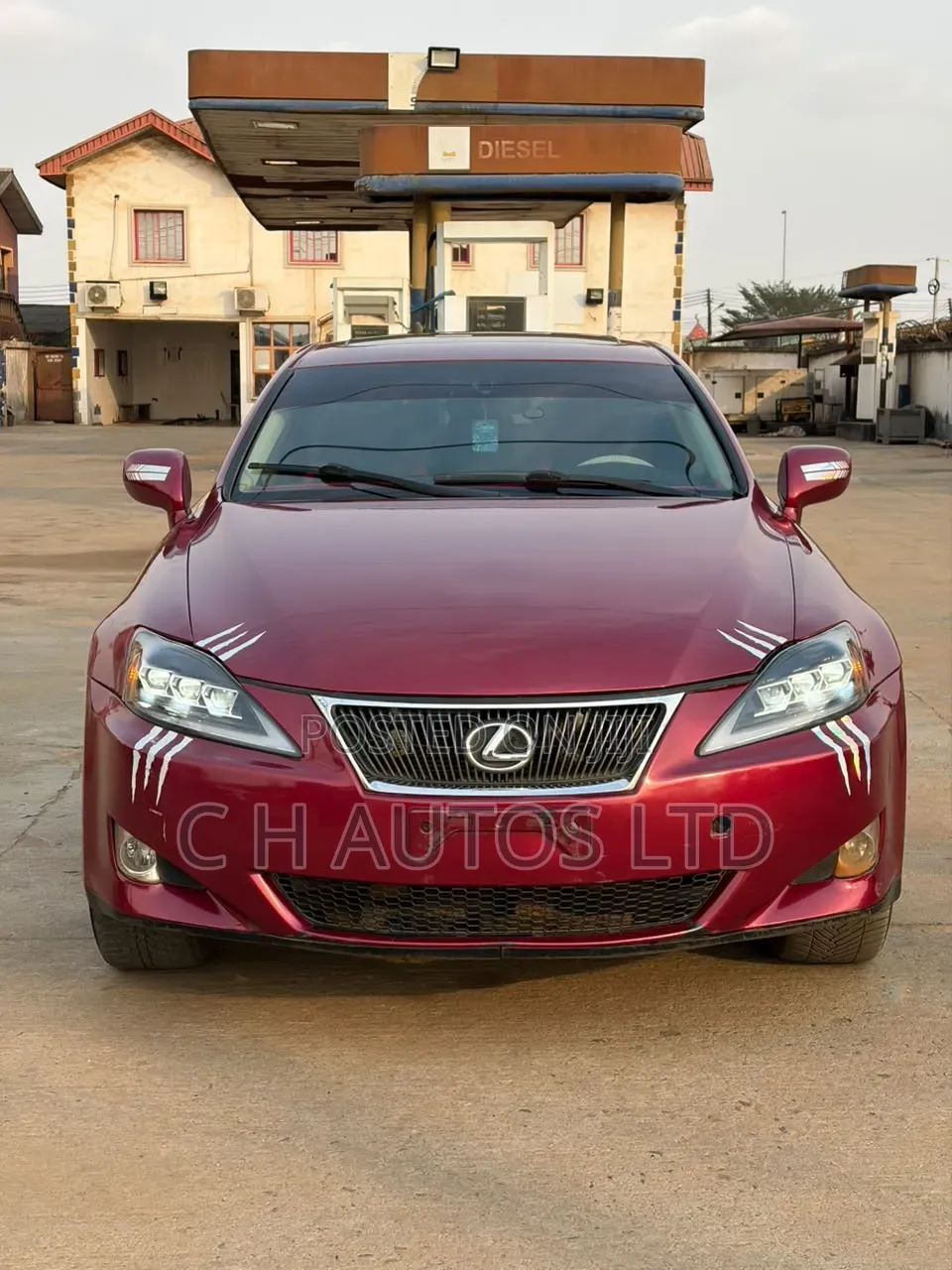 Lexus IS 2008 Red