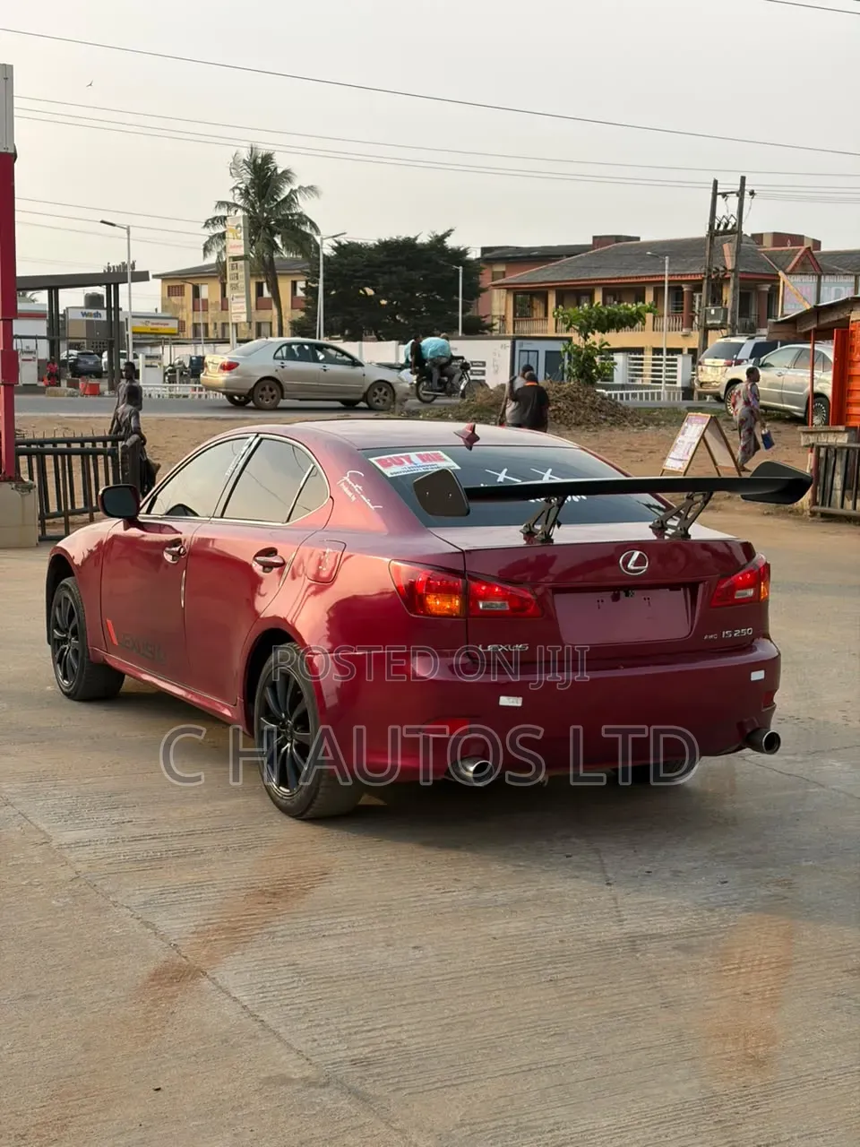 Lexus IS 2008 Red