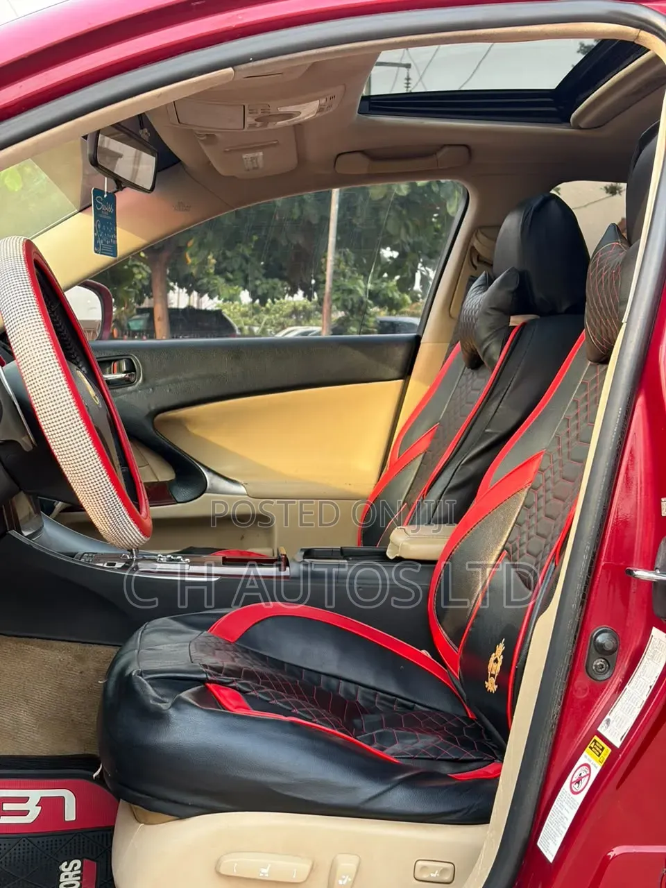 Lexus IS 2008 Red