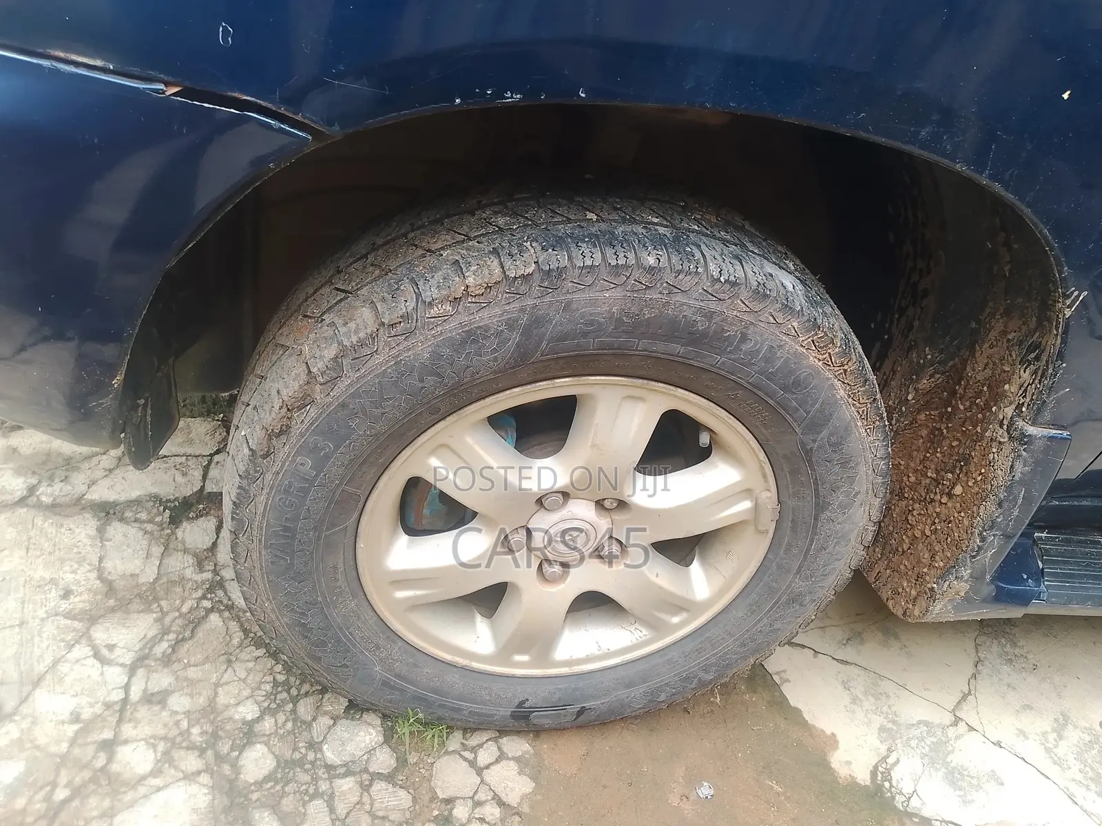 Toyota Highlander 2003 Blue
