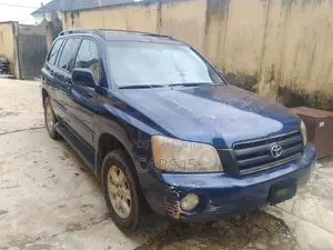 Toyota Highlander 2003 Blue