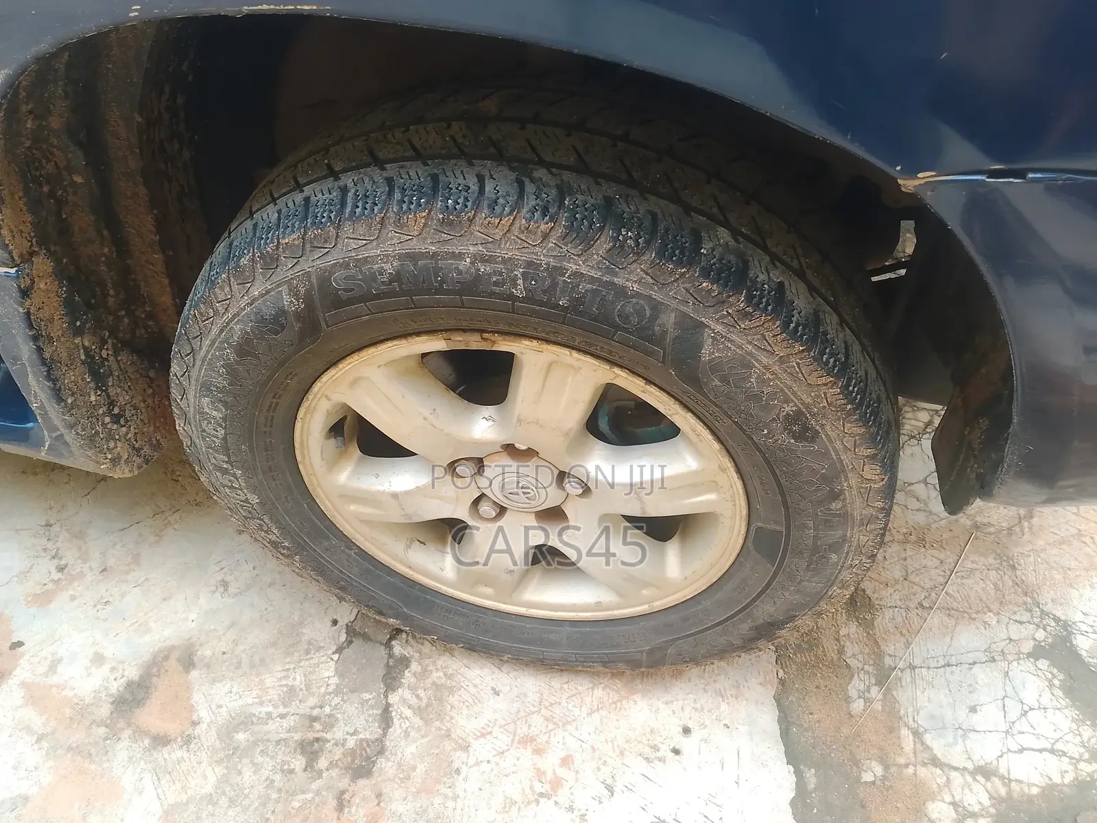Toyota Highlander 2003 Blue