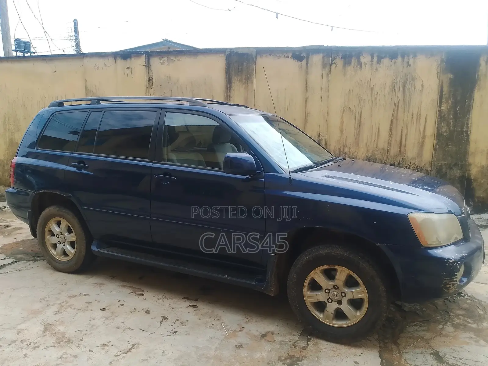 Toyota Highlander 2003 Blue