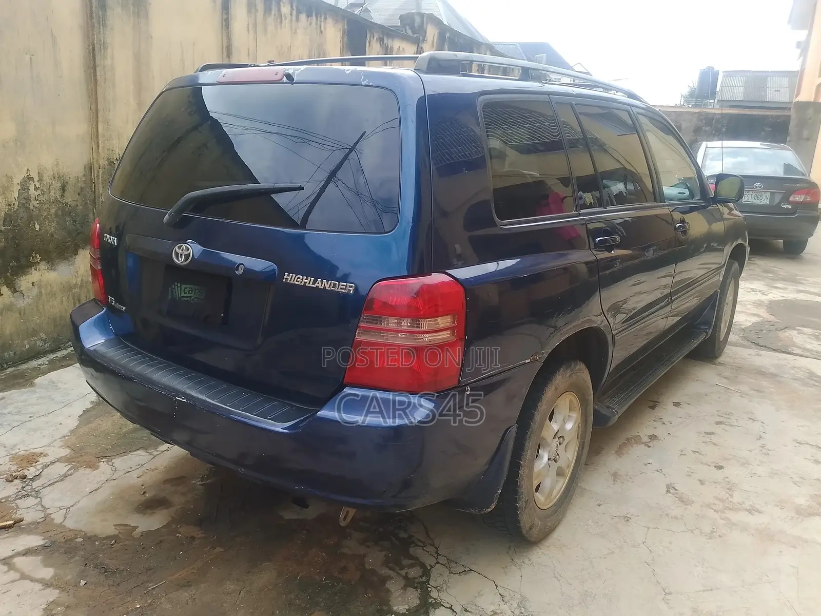 Toyota Highlander 2003 Blue