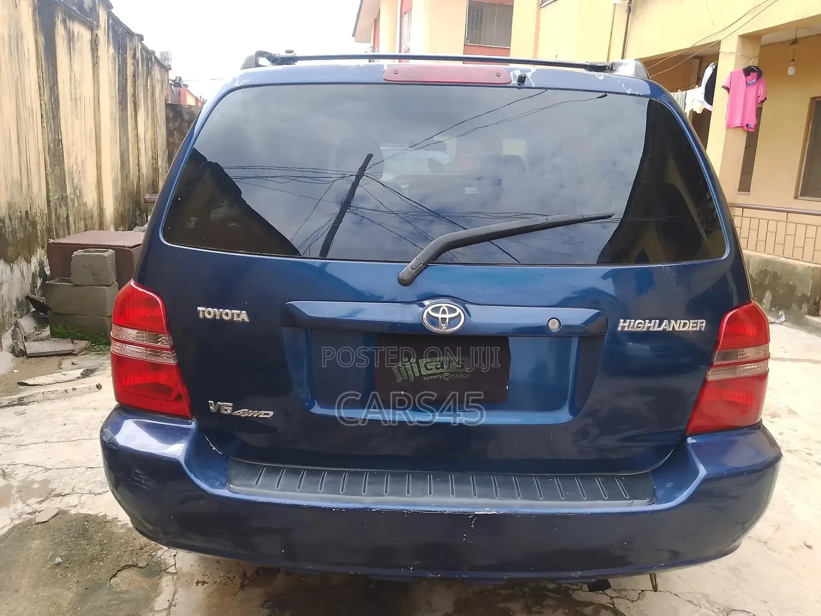 Toyota Highlander 2003 Blue