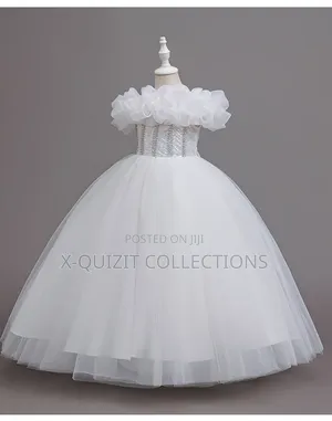 White Princess Ball Gown (7yrs-12yrs)