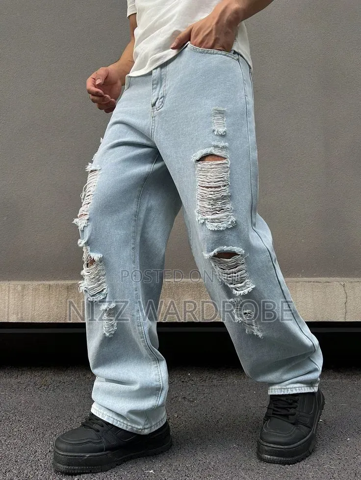 Demin Long Trousers