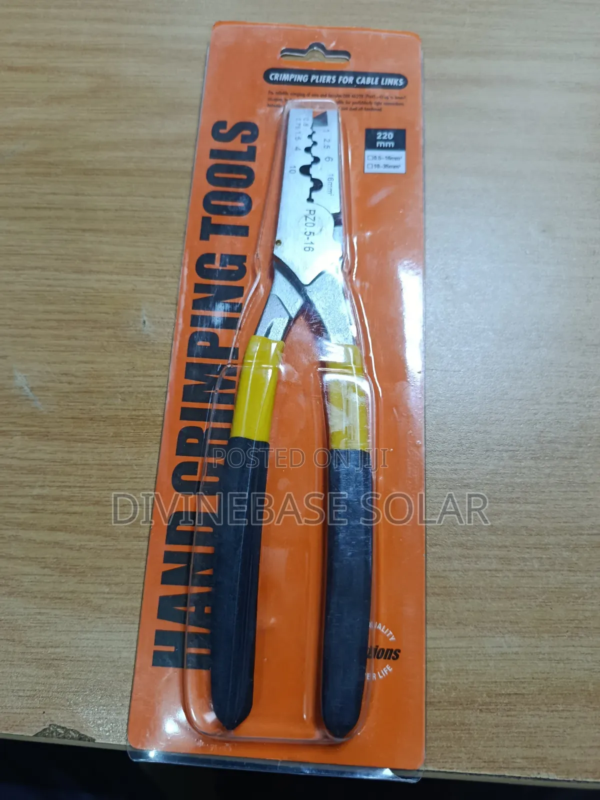 Hand Crimping Tool 0.5-16mm