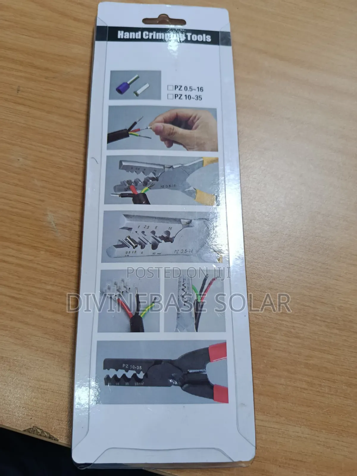 Hand Crimping Tool 0.5-16mm