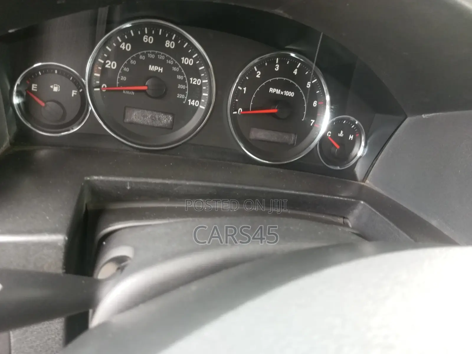 Jeep Commander 2009 Black
