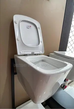 Sweethome White Wall-Hung Ceramic Toilet