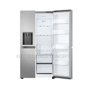 Lg 684l Side-by-Side Refrigerator With Water Dispenser | Gc L257klkw