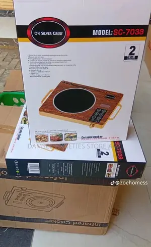 Ok Silver Crest Infrared Hotplate/Cooker