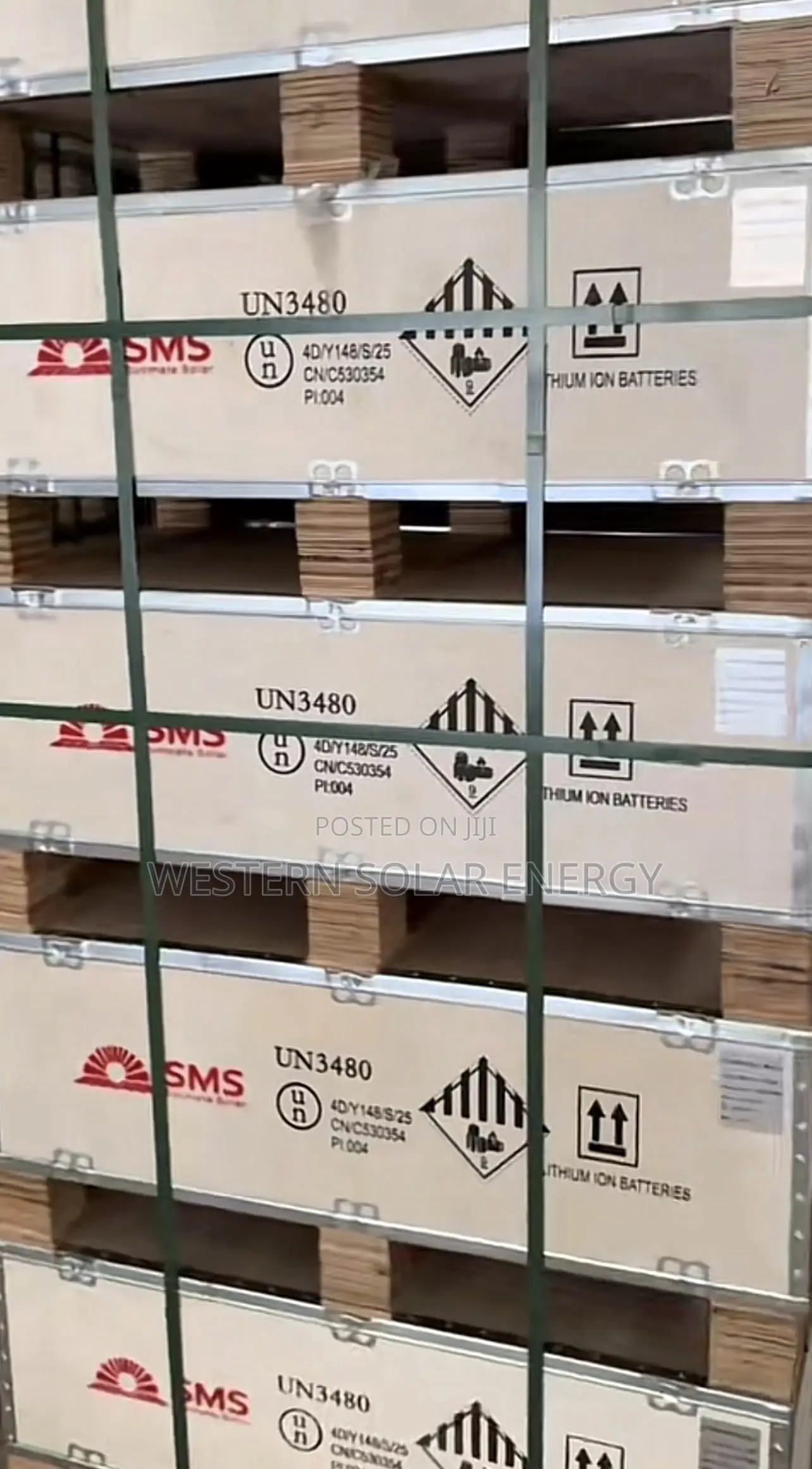 Original 7.6kwh SMS Lithium Battery Available in Bulk