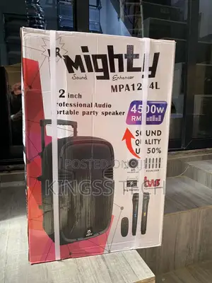 Mighty Pro Audio 12inches Rechargeable Battery Public Address System