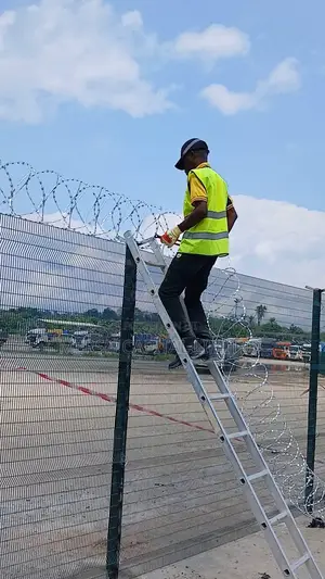 Anti-Climb 358 Mesh | Security Fence Installation