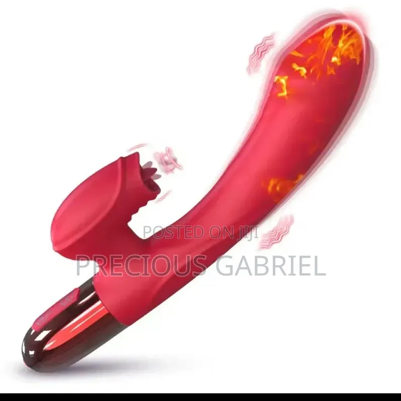 Heated Dildo With Licker
