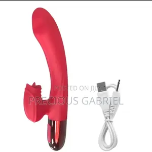 Heated Dildo With Licker