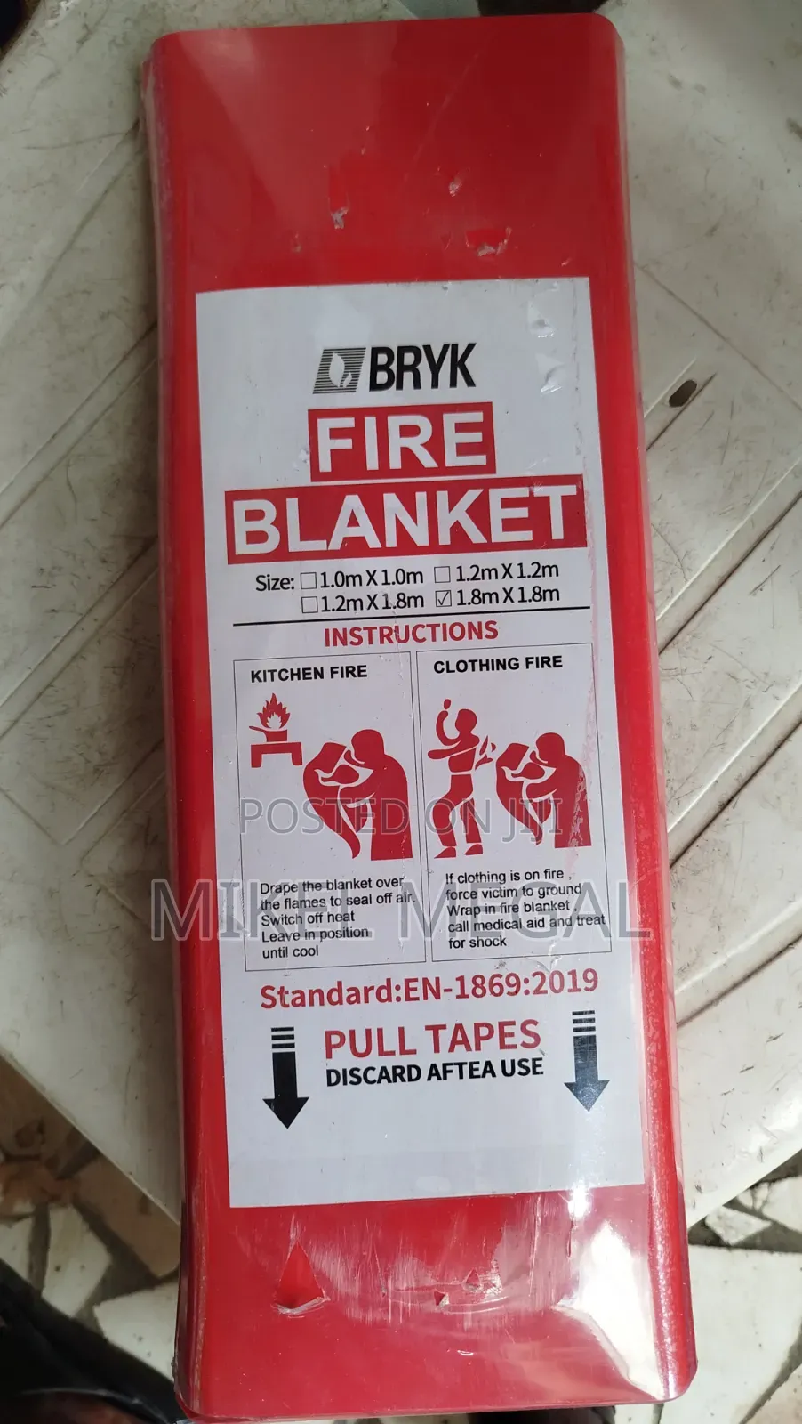6ft X 6ft Fire Blanket