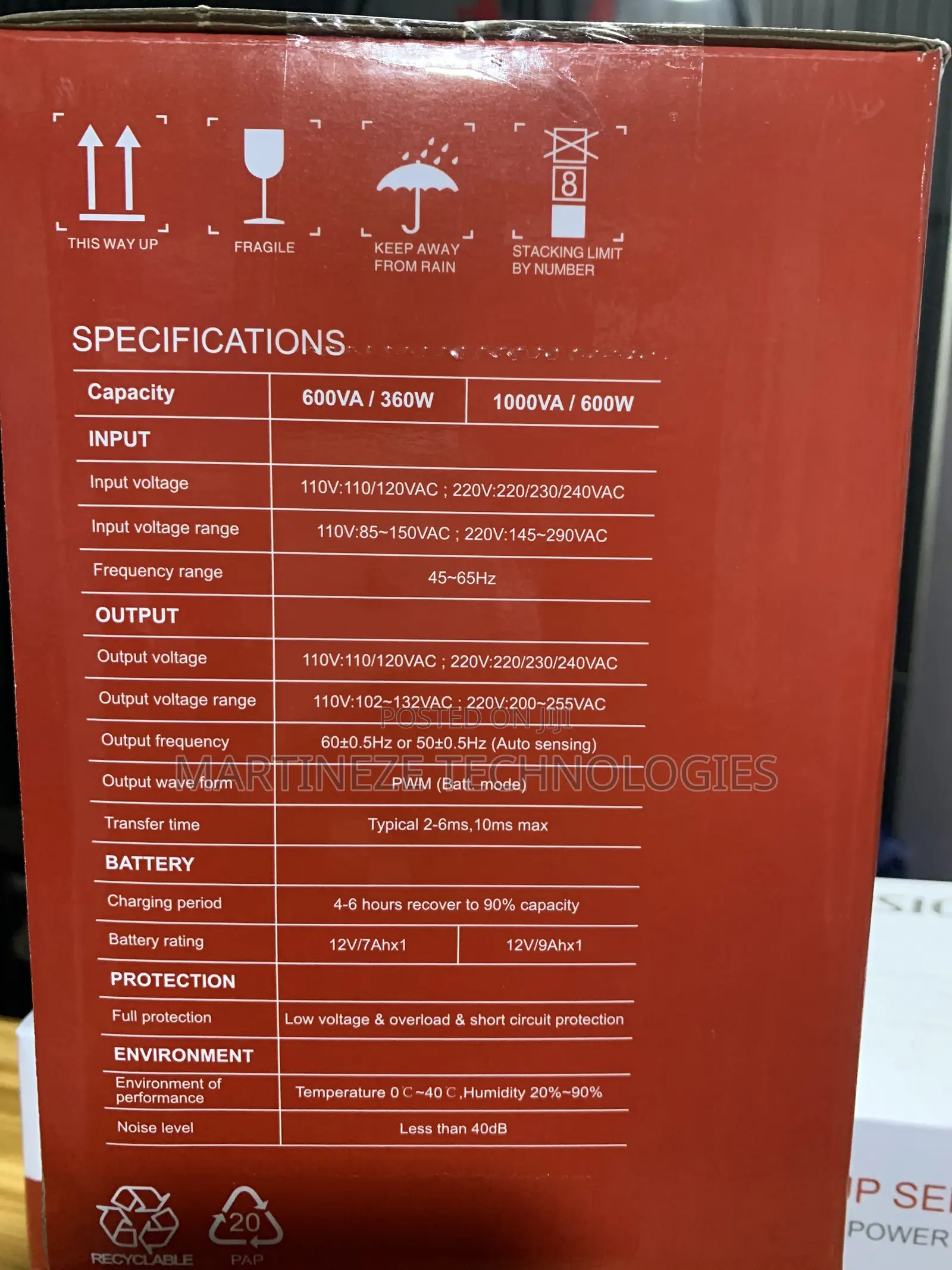 Hikvision Ds-Ups1000/1000va
