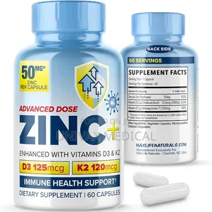 Maxlife Naturals Liposomal Zinc Plus Vitamin D3
