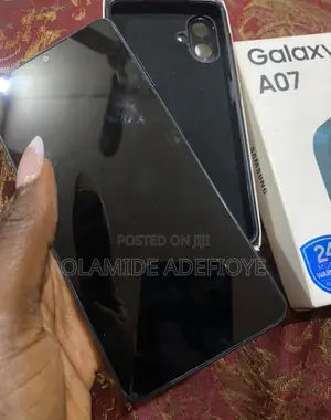 New Samsung Galaxy A07 128 GB Black