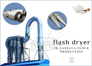 Flash Dryer Cassava Starch/Flour Drying Machine