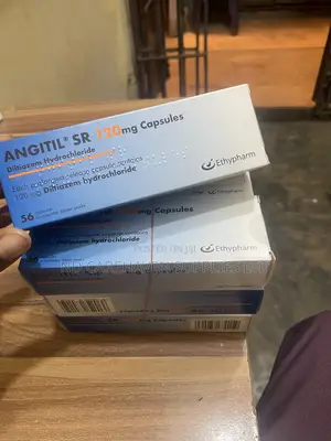 Angitil Sr 120mg Capsules (Diltiazem Hydrochloride)