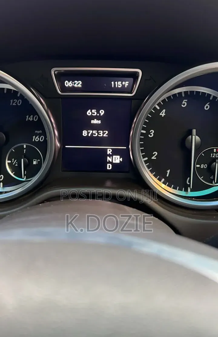Mercedes-Benz M Class 2012 Blue
