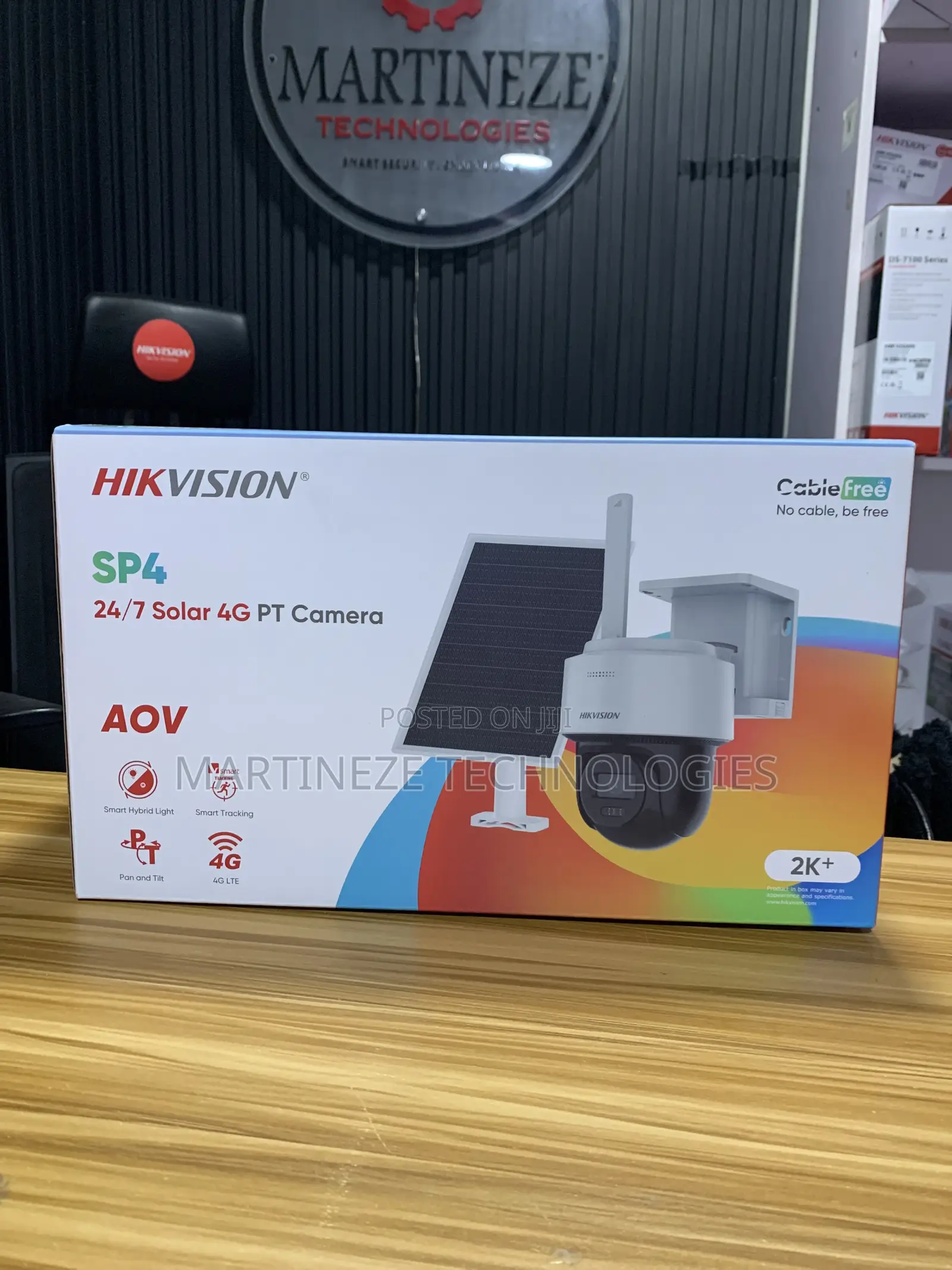 Hikvision Aov Solar 4g Pt Camera 4mp