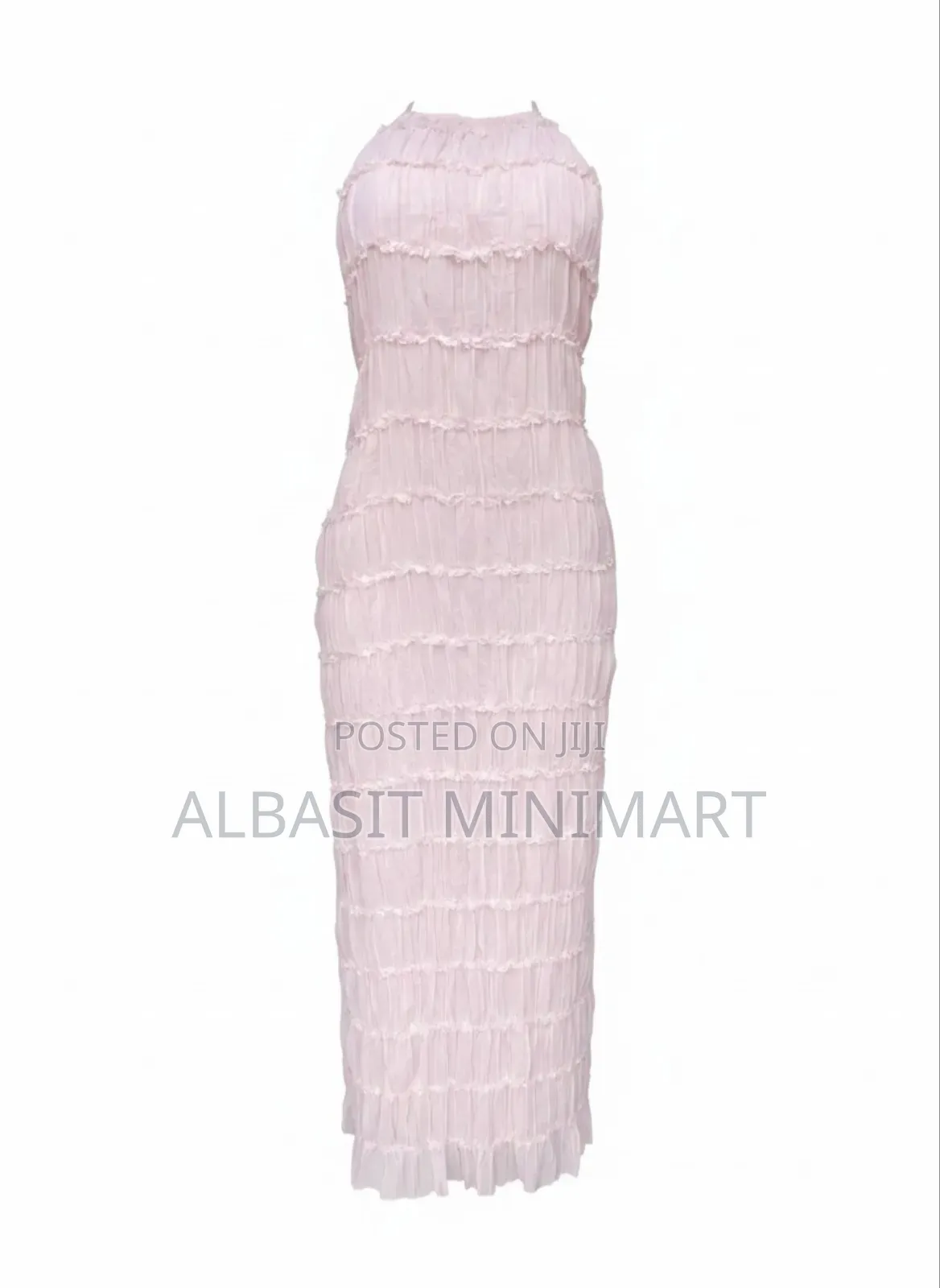 Shein Rafferiza White Lace Maxi