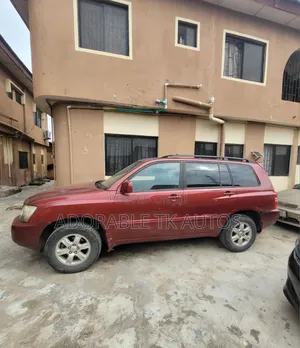 Toyota Highlander 2004 Red