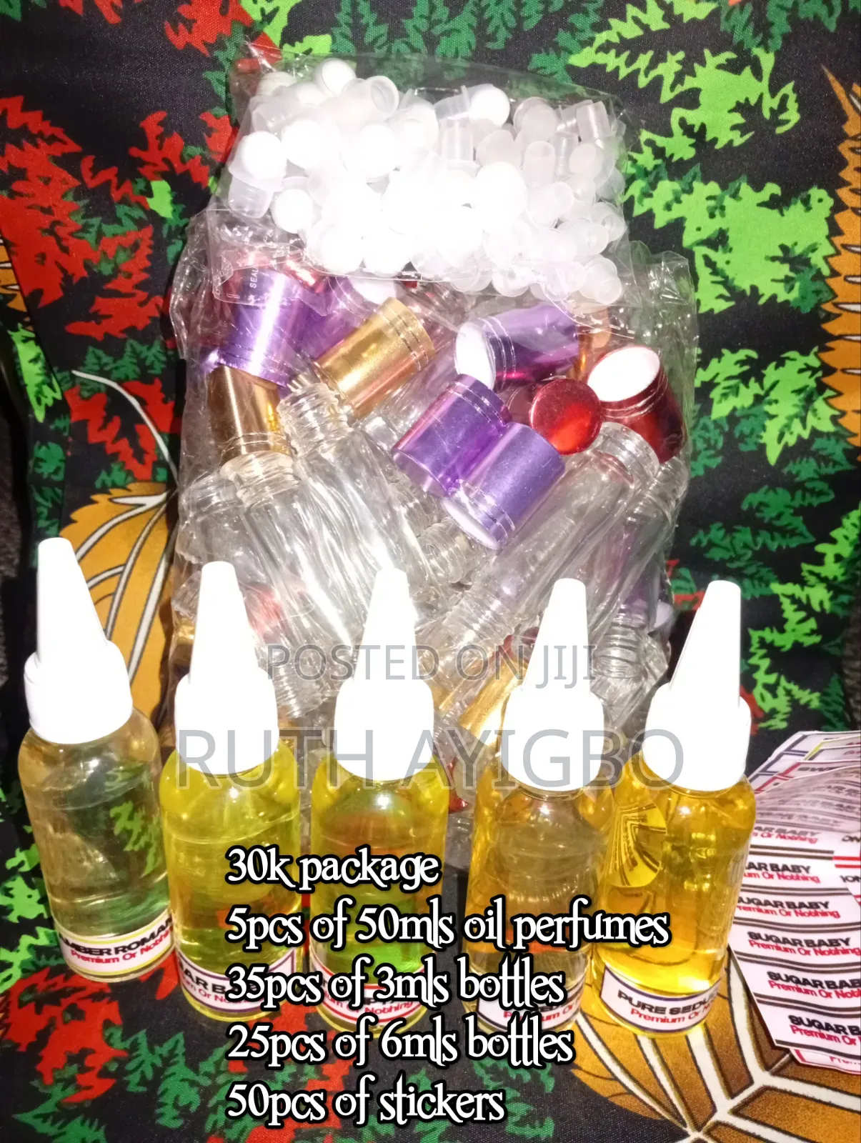 Undiluted Oil Perfume