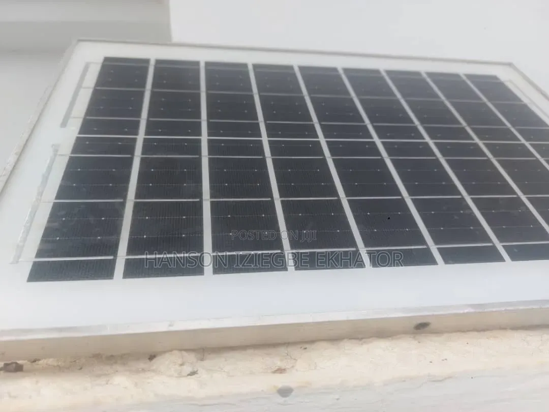 Solar Fan With Panel and Two Led Bub