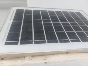 Solar Fan With Panel and Two Led Bub