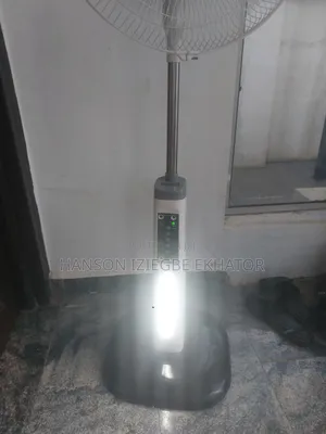 Solar Fan With Panel and Two Led Bub