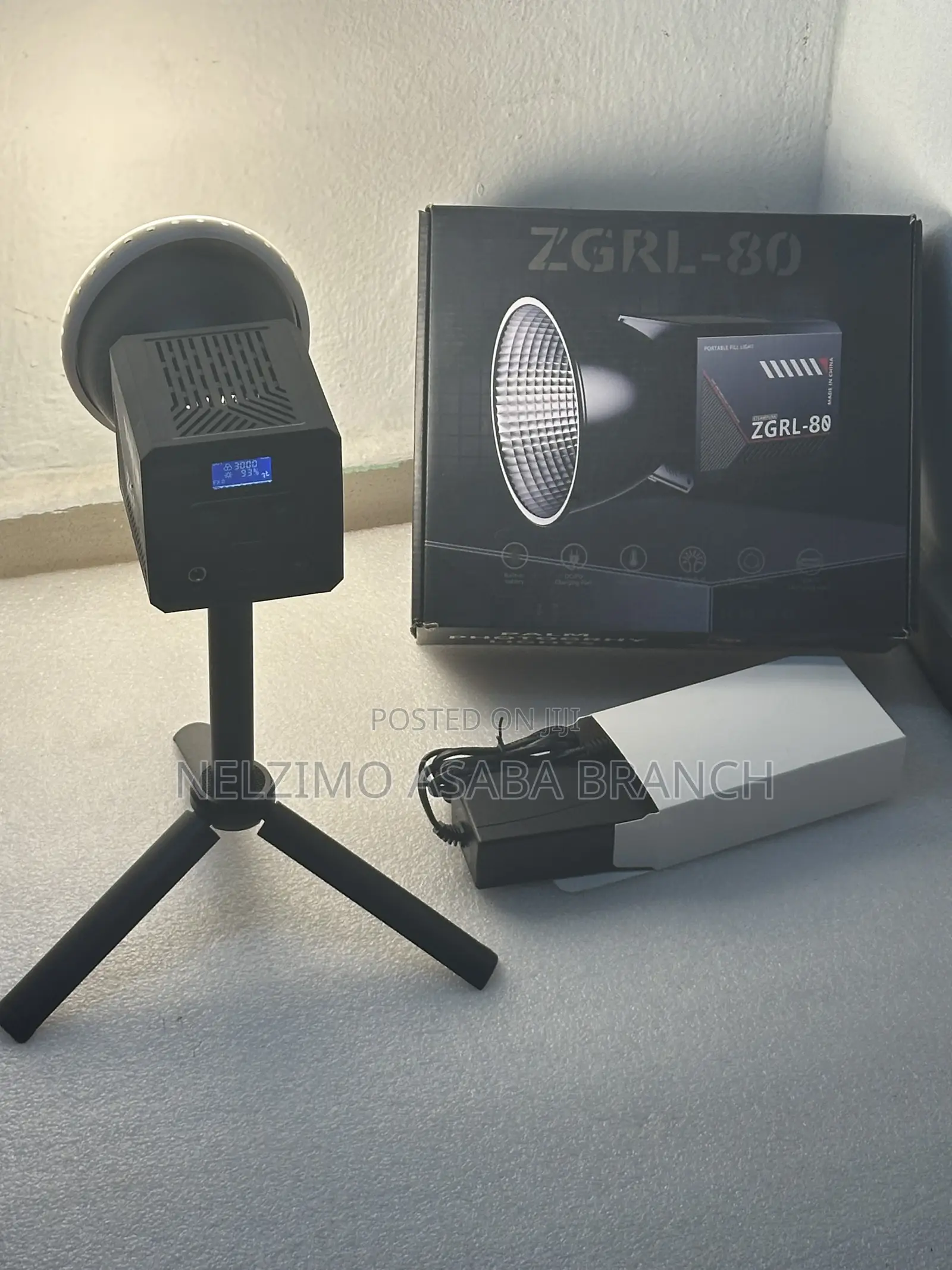 ZGRL-80 Led Studio Light || Rechargeable Focus Light for Photography