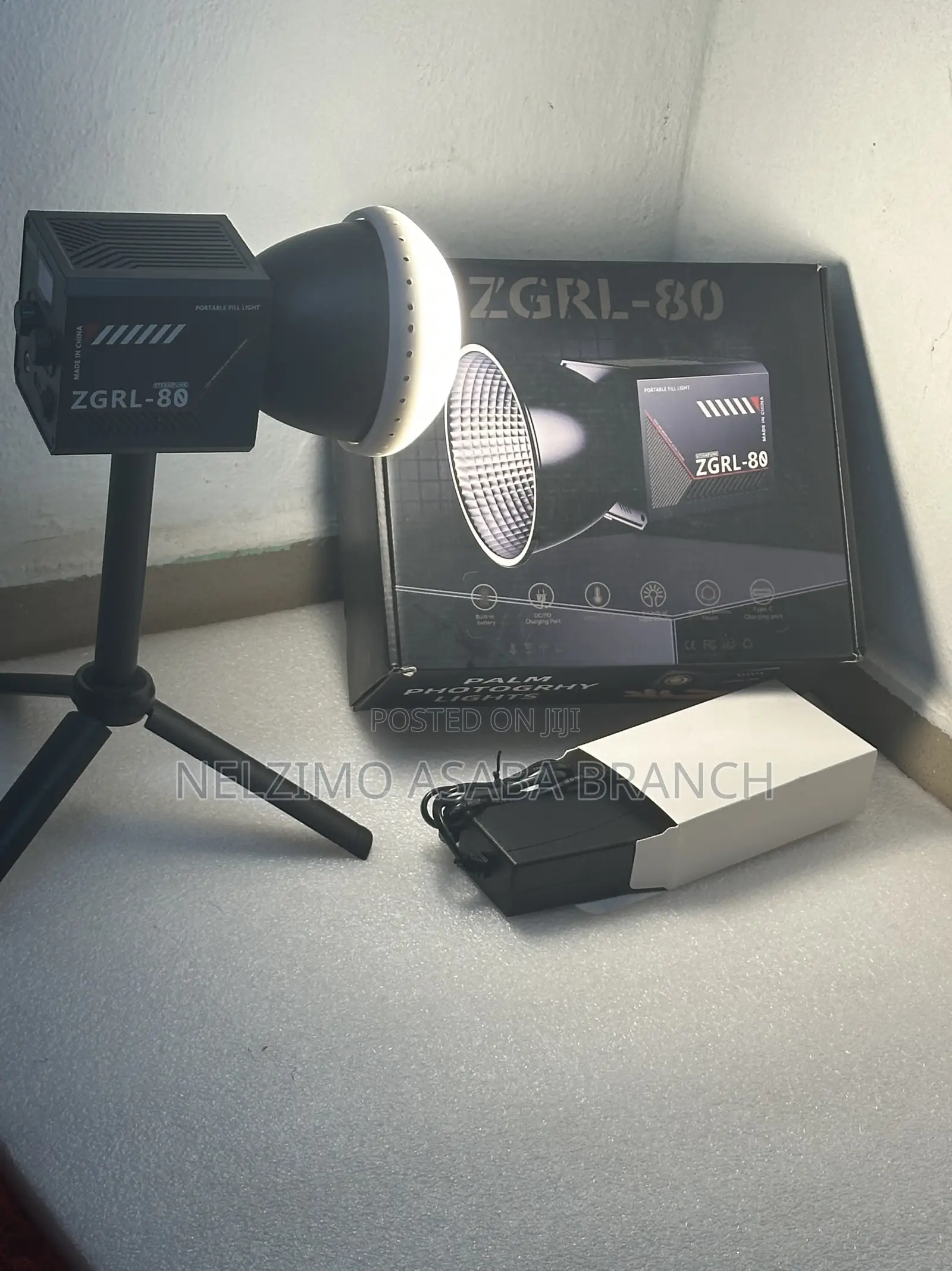 ZGRL-80 Led Studio Light || Rechargeable Focus Light for Photography