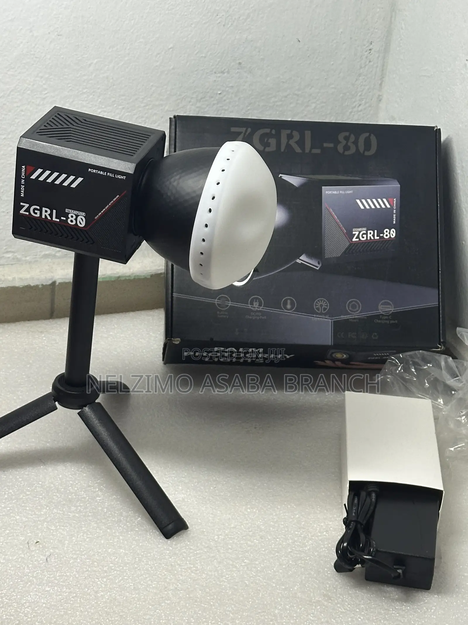 ZGRL-80 Led Studio Light || Rechargeable Focus Light for Photography