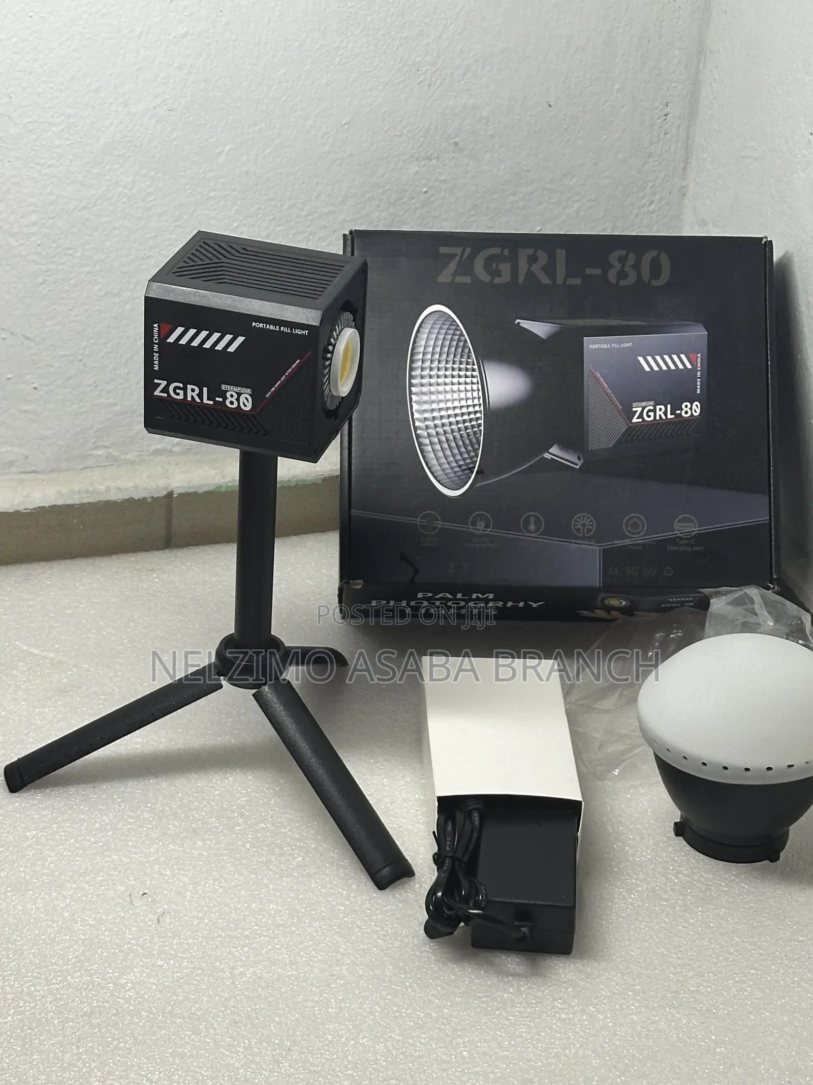 ZGRL-80 Led Studio Light || Rechargeable Focus Light for Photography