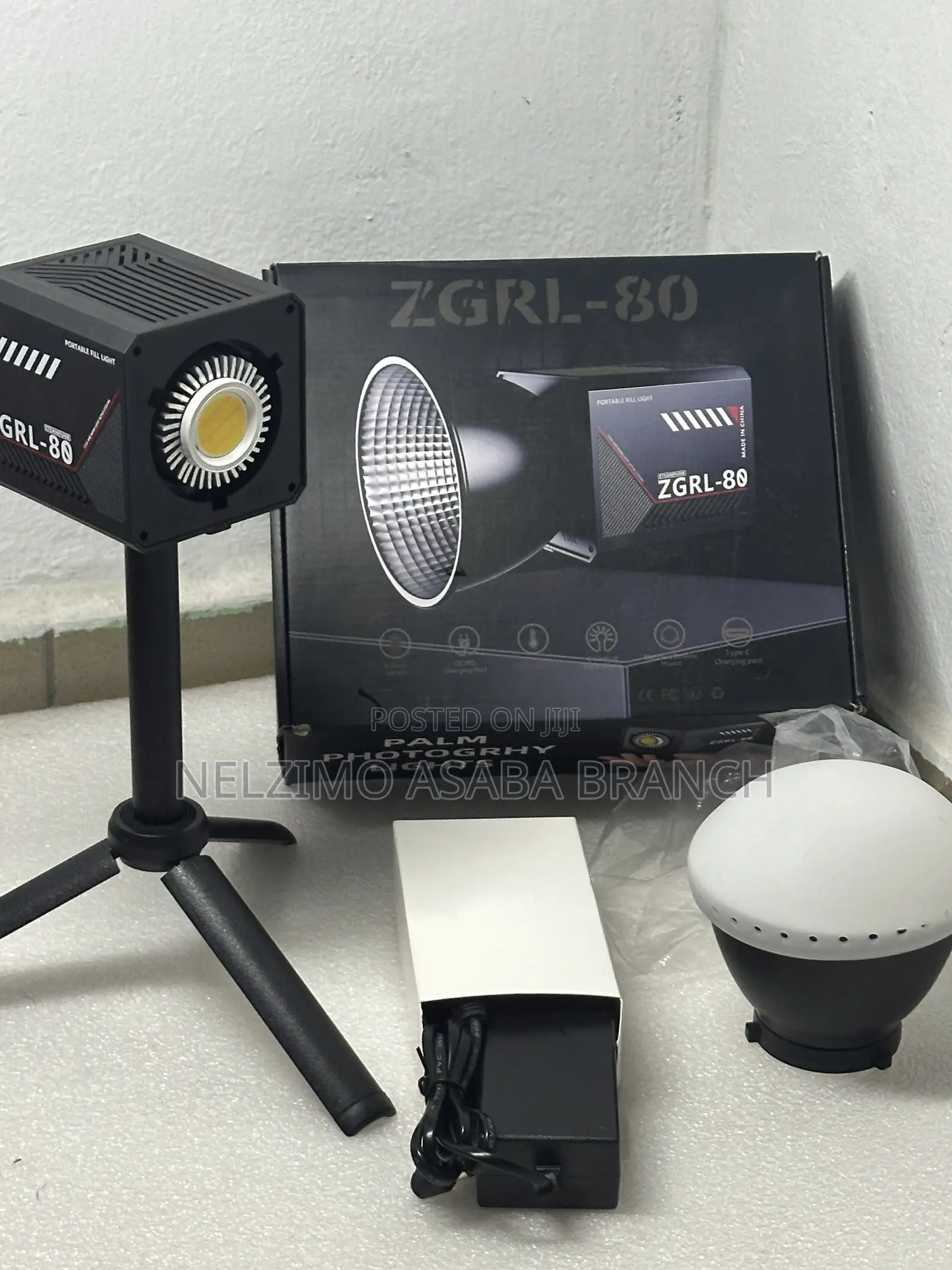 ZGRL-80 Led Studio Light || Rechargeable Focus Light for Photography