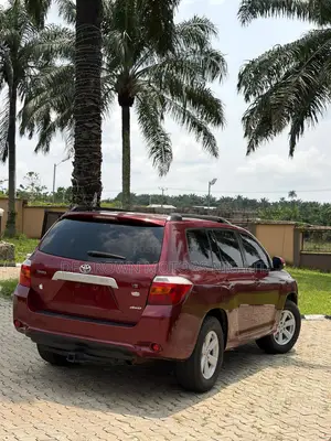 Toyota Highlander Sport 2008 Red