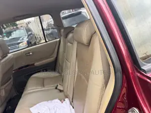 Toyota Highlander V6 2007 Red