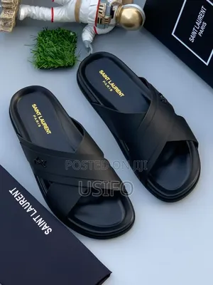 Saint Laurent Pam Slippers