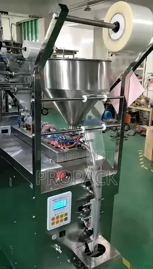 Liquid and Paste Sachet Packaging Machine With Air Compressor