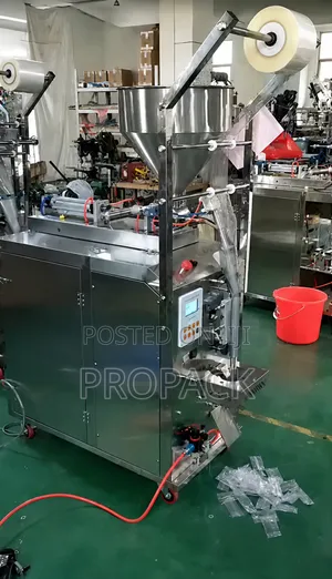 Liquid and Paste Sachet Packaging Machine With Air Compressor