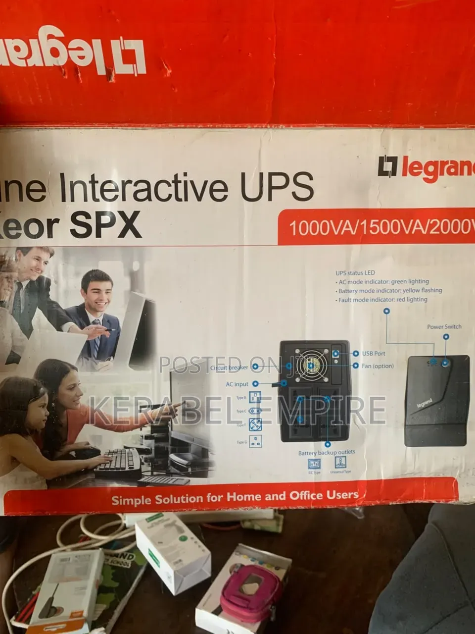 Ups Legrand Battery